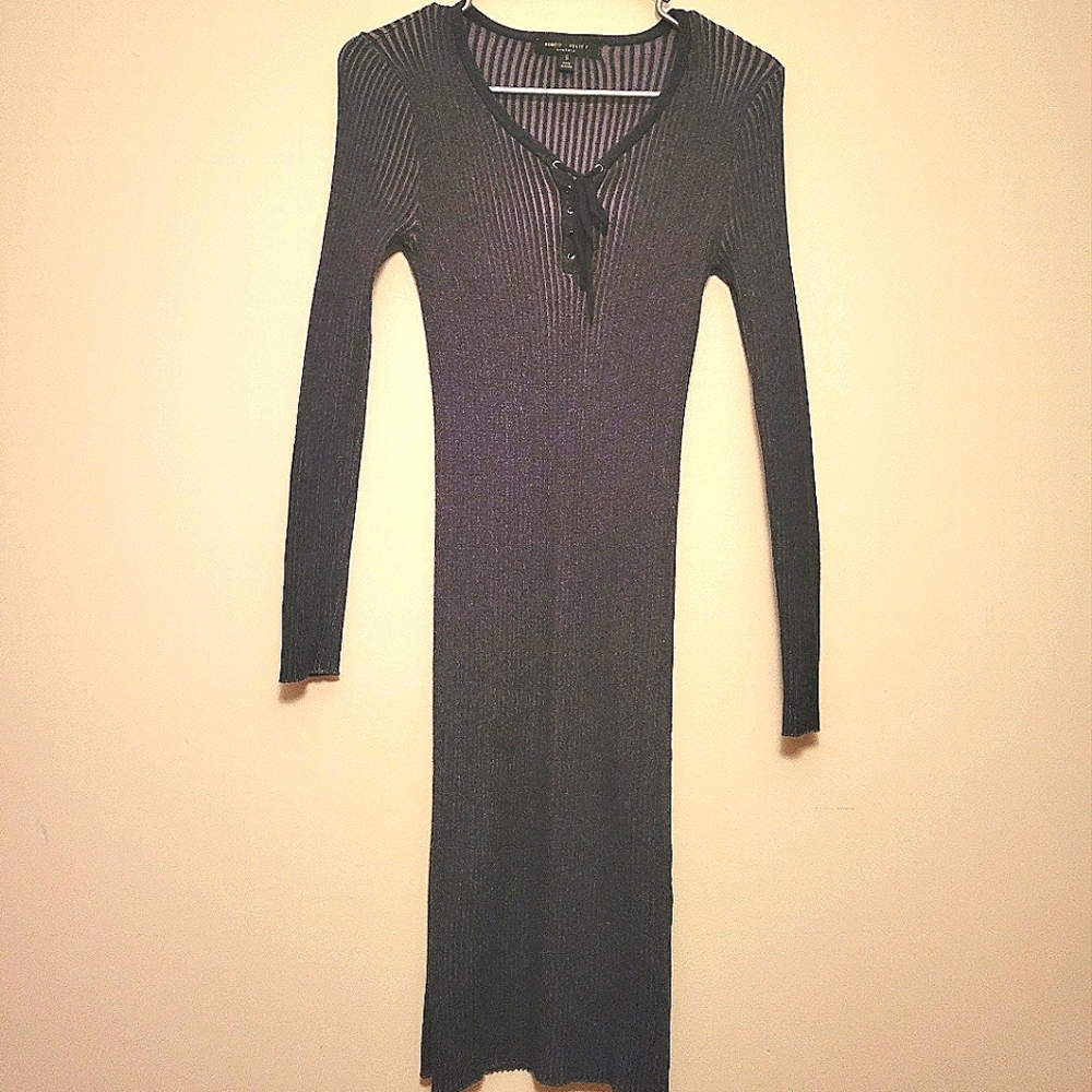 Midi sweater dress